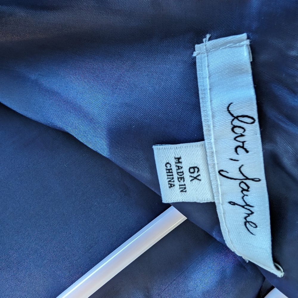 Girls Dress Size 6x- Love, Jayne Brand- Perfect for a Formal Event - Picture 6 of 8